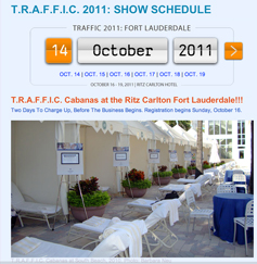 T.R.A.F.F.I.C. Traffic Domain Conference and Expo 2011 Ritz Carlton Fort Lauderdale Florida October 2011 Domain Auction Versteigerung / Auktion von Domainnamen