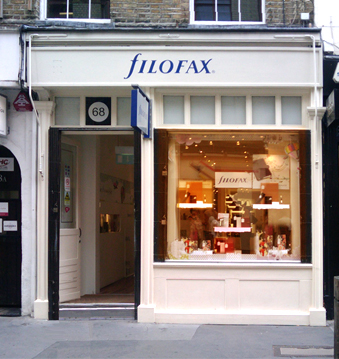 FILOFAX® SHOP LONDON IN DER NEAL STREET