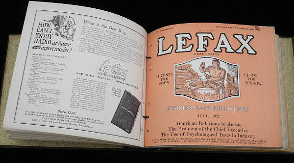 LEFAX® 1910 - MATERIALSAMMLUNGEN FUER INGENIEURE